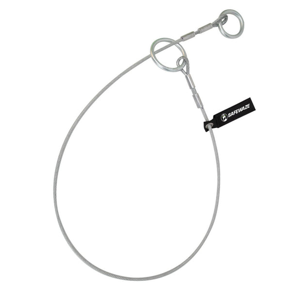 Safewaze FS830-C3 3' Cable Choker Anchor, Galvanized Steel (4 Pack)