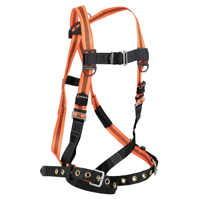 Safewaze FS99185-E V-Line Full Body Harness, Universal Fit, 1 D-Ring