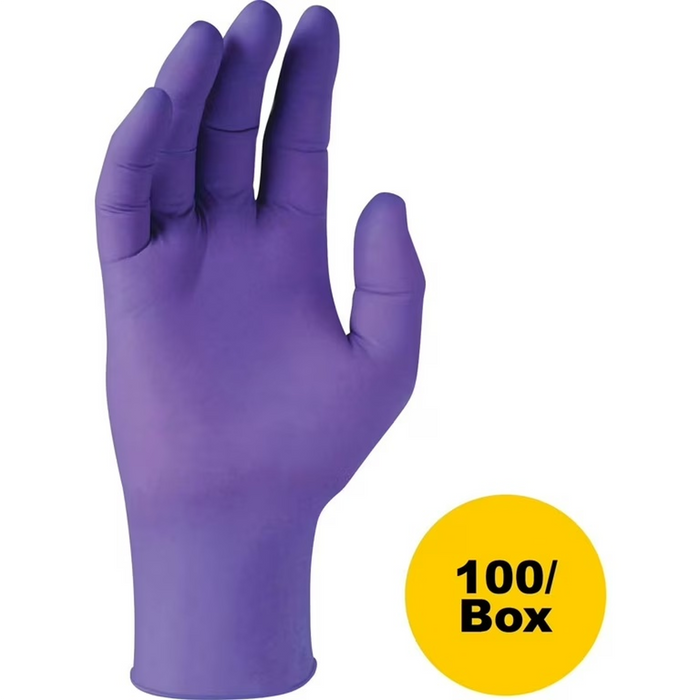 Kimberly-Clark Safety 55083 Nitrile Gloves Powder Free Large Purple Pack of 100