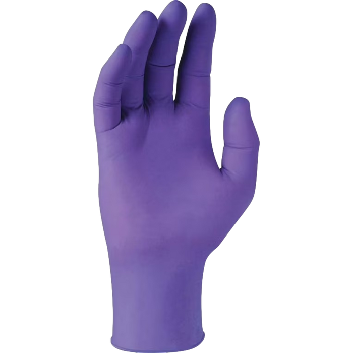 KleenGuard 55081 SM Purple Nitrile Gloves 6 Mil Disposable Powder-Free, Pro Grade (100) - OutdoorPowerDeals