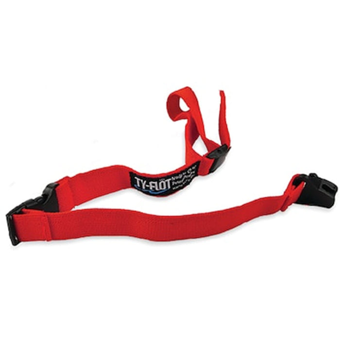 Ty-Flot LNYHRDRD Hard Hat Lanyard, Red, Secure Attachment