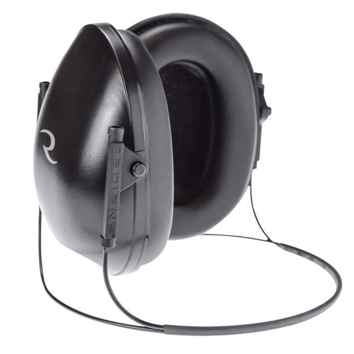 Radians LS0101CS Lowset Earmuffs, Wire Band, Black, NRR 21