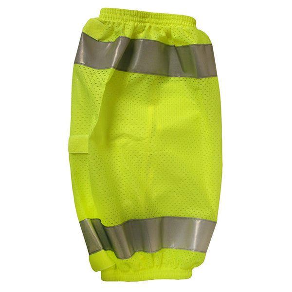 Cordova VLG101 Mesh Leg Gaiter, Hi-Viz Lime, Adjustable Fit