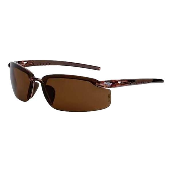 Radians Crossfire ES5 Bi-Focal Half Frame Safety Glasses Brown/Brown 2911715