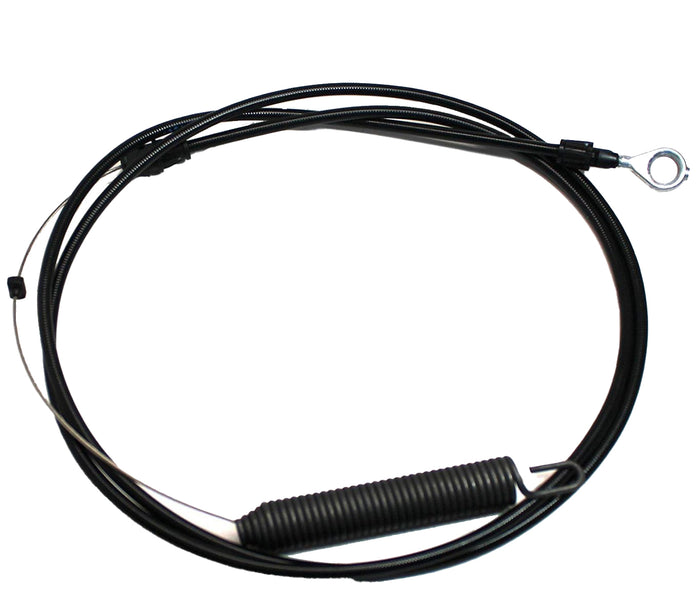 Husqvarna 532435110 clutch cable with spring, full length view