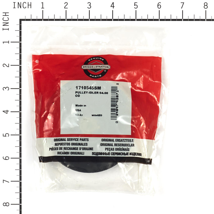 Briggs & Stratton 1710545SM Pulley Idler - 4.00 Od