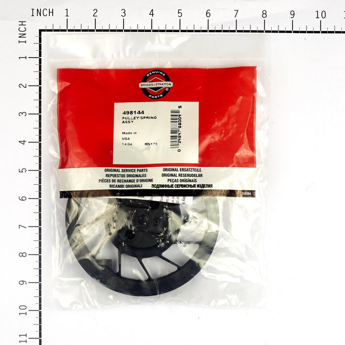 Briggs & Stratton 498144 Starter Pulley with Rewind Assembly