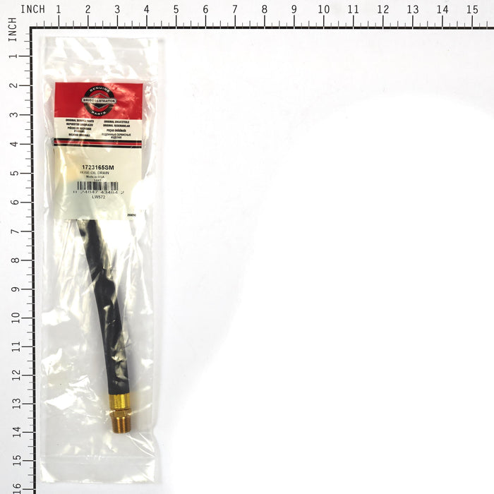 BRIGGS & STRATTON 1723165SM OIL DRAIN HOSE