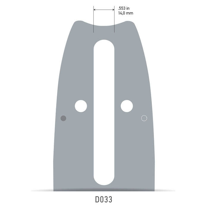 OREGON 173ATMD033 CHAINSAW BAR 17