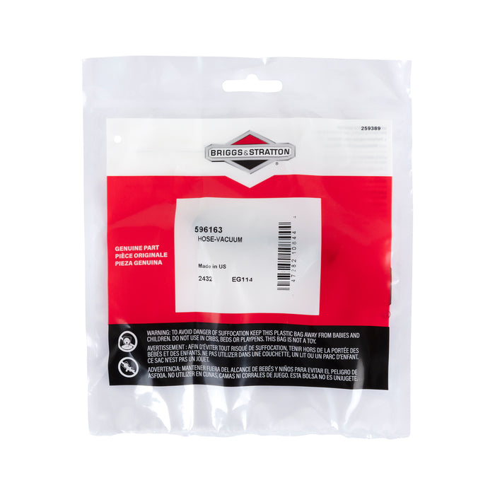 Briggs & Stratton 596163 Vacuum Hose for Engine Systems