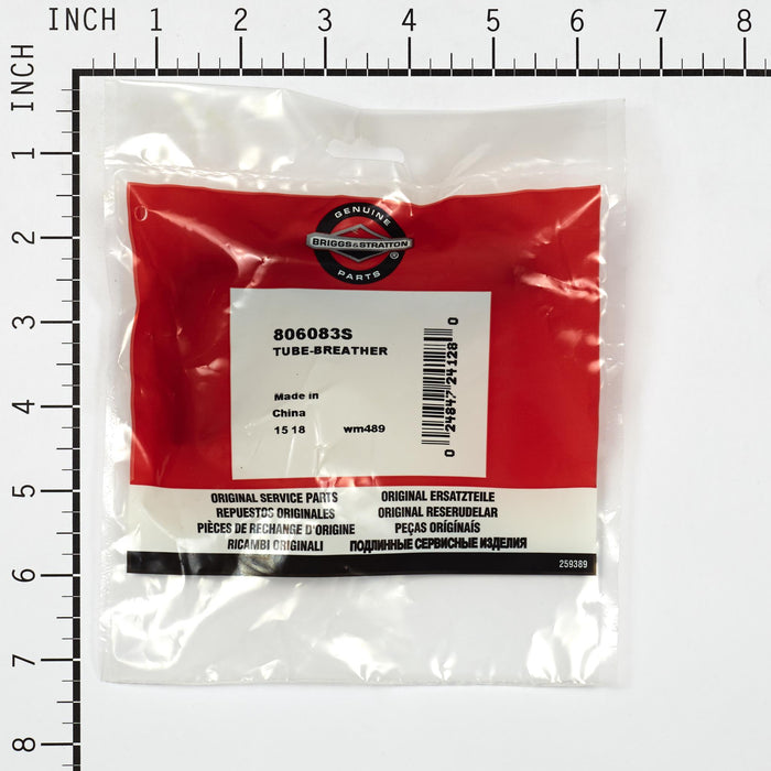 Briggs & Stratton 806083S Breather Tube