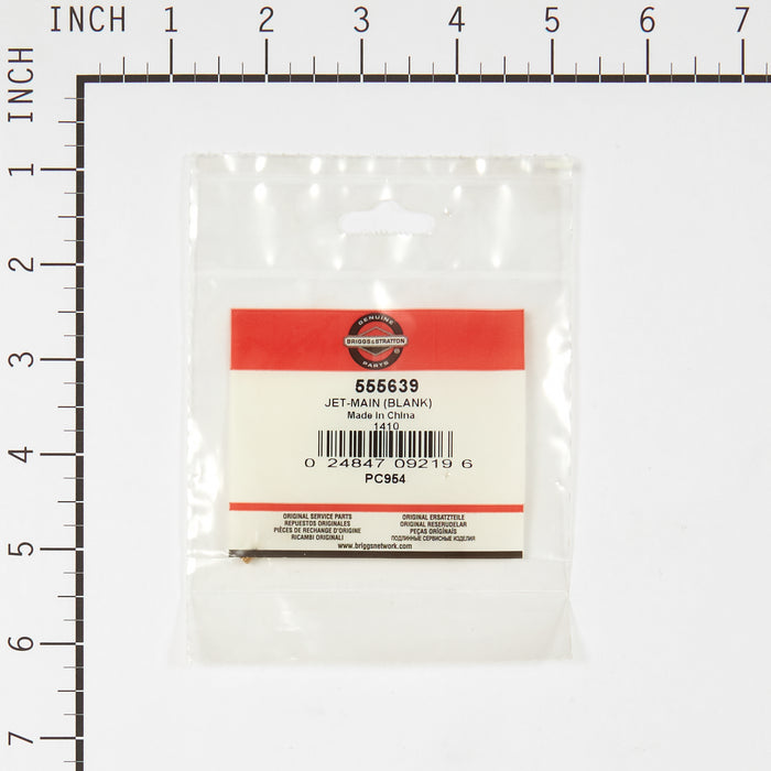 Briggs & Stratton 555639 Jet-Main (Blank)