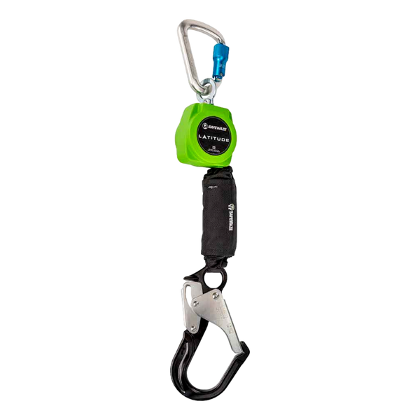 Safewaze 019-5055 Self-Retracting Lifeline 6 Ft Aluminum Rebar Hook