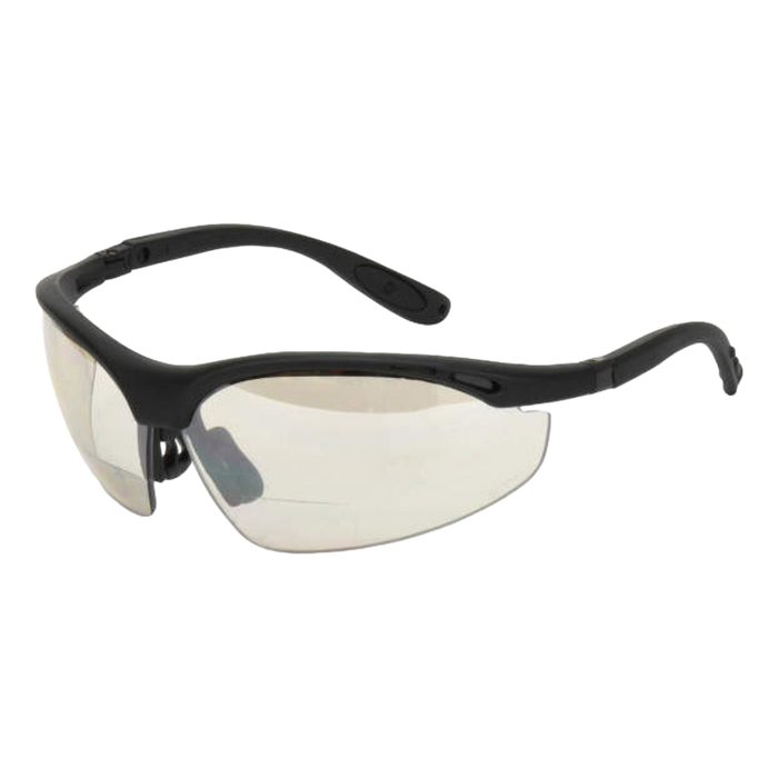 GLASSES HALF FRAME READER BLACK/CLEAR I/O CH1-915