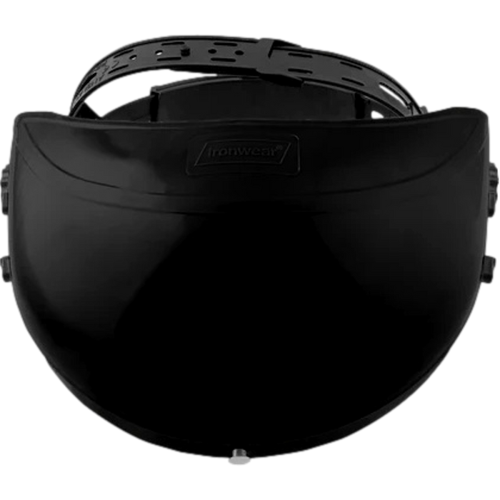 Ironwear 3942 Ratchet Headgear, Black, Adjustable Safety Face Shield Support - OutdoorPowerDeals