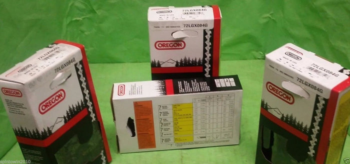Oregon 72LGX084G Chainsaw Chain Powercut (4 Pack)