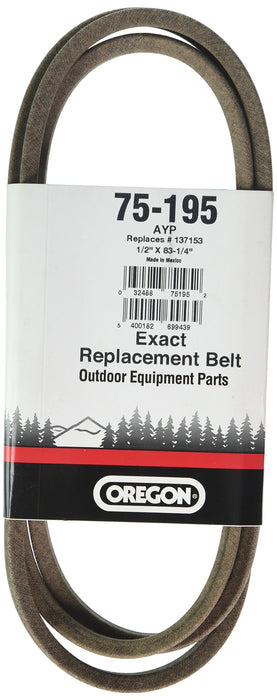 Oregon 75-195 Belt 1/2