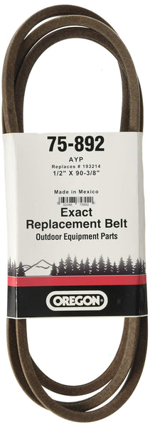 Oregon 75-892 Belt 1/2" By 90-3/8" Mower