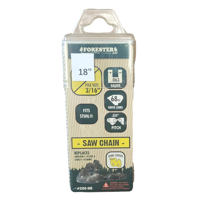 Forester 23SC-68E Chainsaw Chain – 18
