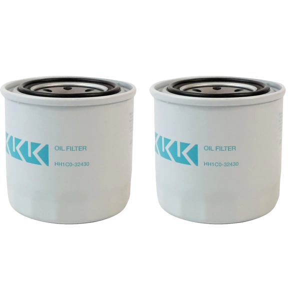 Kubota HH1C0-32430 Oil Filter 2 Pack for Diesel Engines Replaces HH150-32430 HH1C0-32430-A