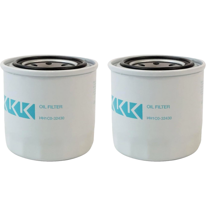 Kubota HH1C0-32430 Oil Filter 2 Pack for Diesel Engines Replaces HH150-32430 HH1C0-32430-A
