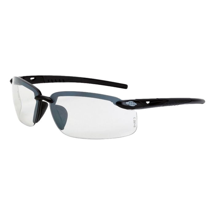 Radians 2964 Crossfire ES5 Safety Glasses Half Frame Clear Lens