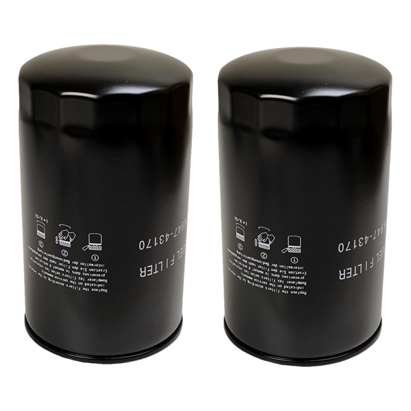 2-Pack Kubota 1K947-43172 Fuel Filter 1 Micron OEM Diesel Engine Replacement - OutdoorPowerDeals