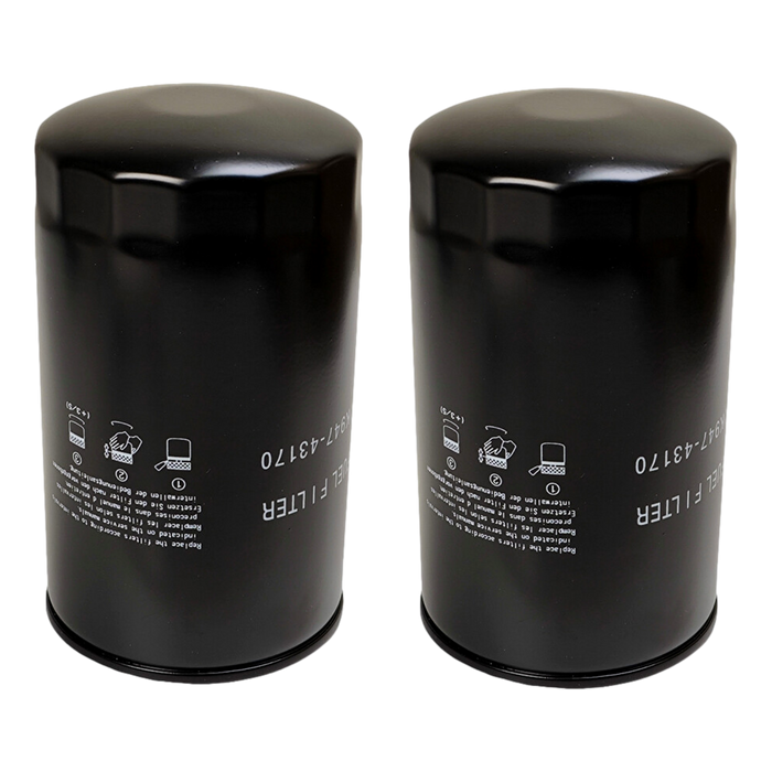2-Pack Kubota 1K947-43172 Fuel Filter 1 Micron OEM Diesel Engine Replacement - OutdoorPowerDeals