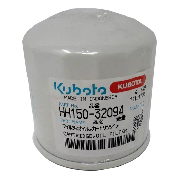 Kubota HH150-32094 Oil Filter OEM Replacement for D902 D722 V1505 V2403 Diesel Engines - OutdoorPowerDeals