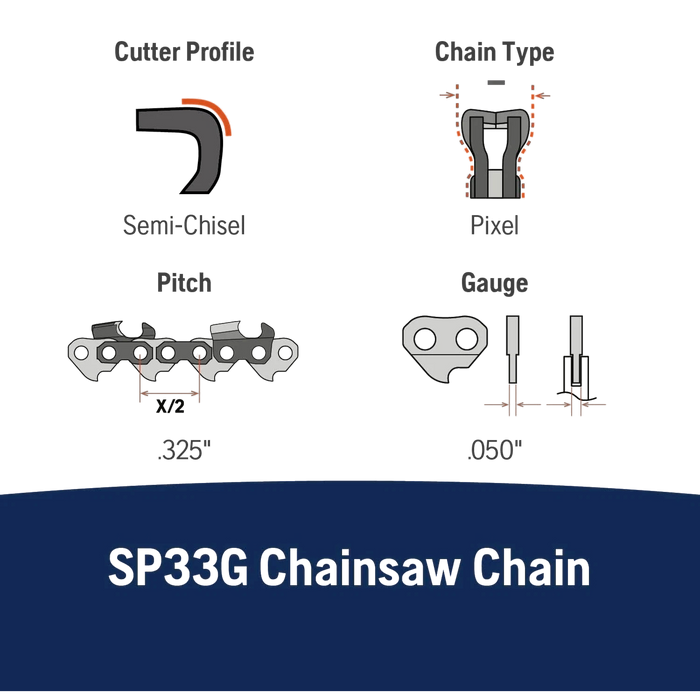 Husqvarna 581643672 Chainsaw Chain 18