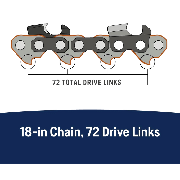 Husqvarna 581643672 Chainsaw Chain 18