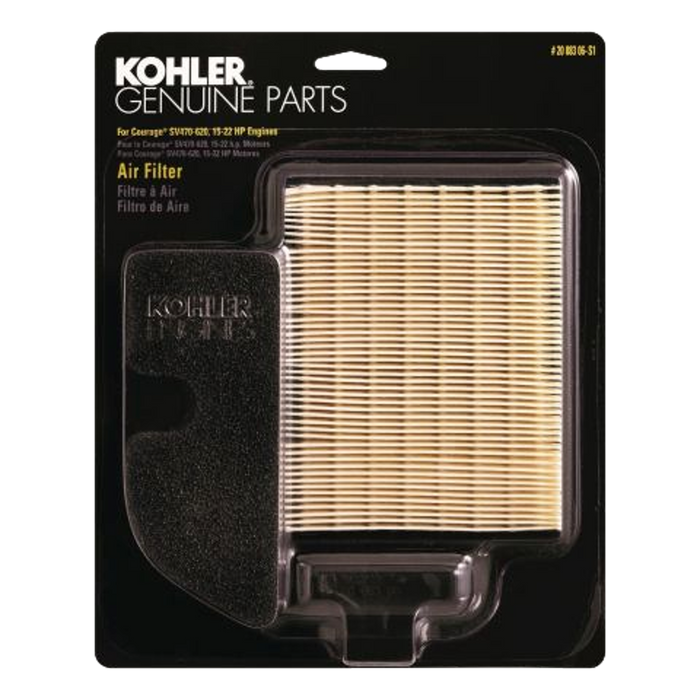 rehlko/Kohler 20 883 06-S1 Air Cleaner Element Filter / Pre-Filter